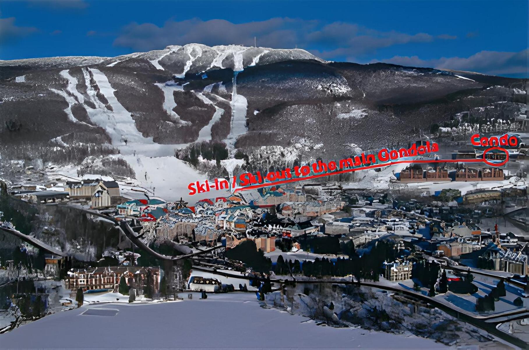 Luxurious Equinoxe Ski-In/Ski-Out Mont-Tremblant Bagian luar foto